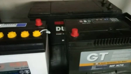 Batterie de camion de voiture chargée à sec sans entretien 12 V
