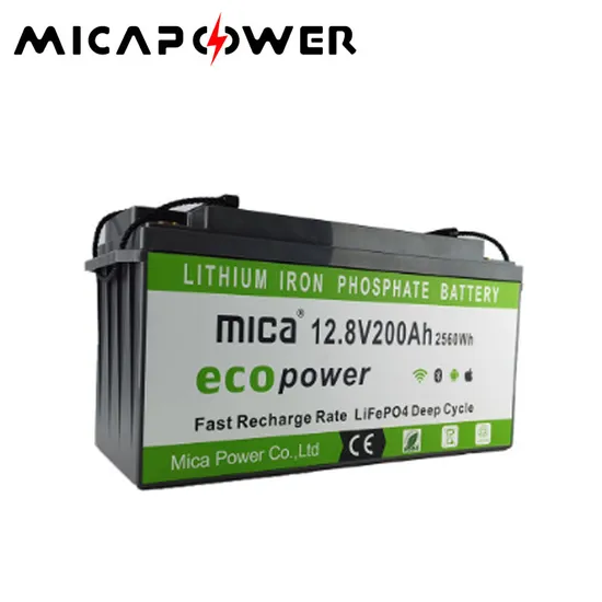 Batterie au lithium 12,8 V 200 Ah LiFePO4 à cycle profond Batterie au phosphate de fer au lithium Batterie LiFePO4 intégrée Batterie au lithium BMS Batterie solaire Batterie au lithium 12 V